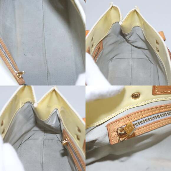 LOUIS VUITTON Monogram Vernis Reade PM Hand Bag Perle M91336 - Picture 12 of 13